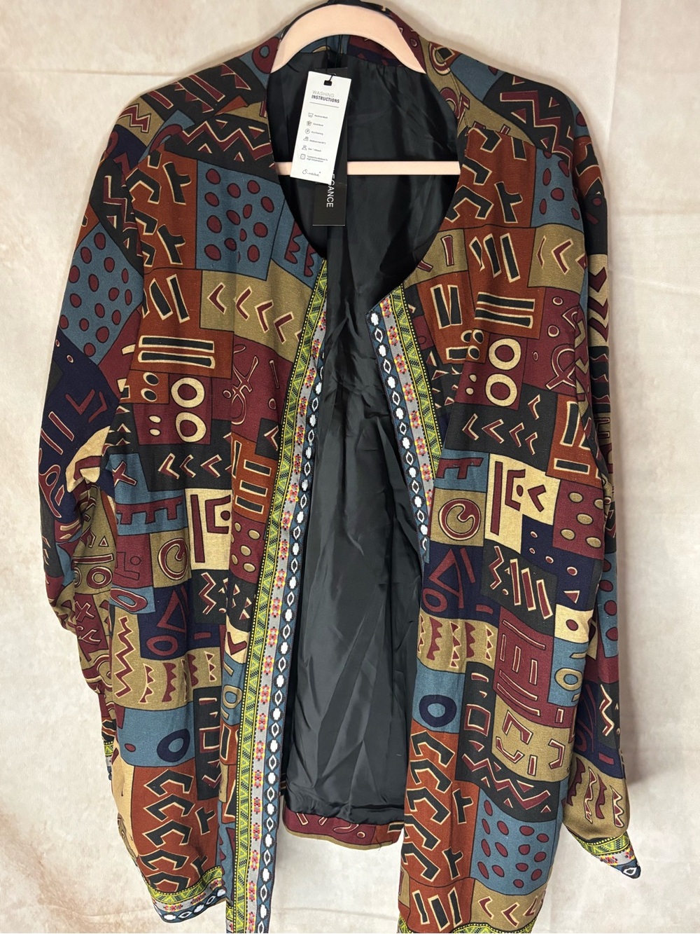 Mixed-Print Bomber Jacket - Multicolor Women's Coat